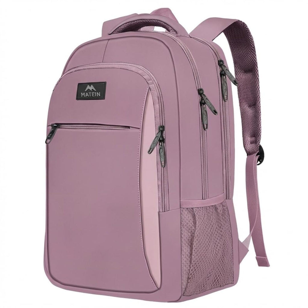 MATEIN Business Laptop Rucksack 15,6 Zoll Reise Laptoptasche mit USB Ladeanschluss Wasserabweisend D