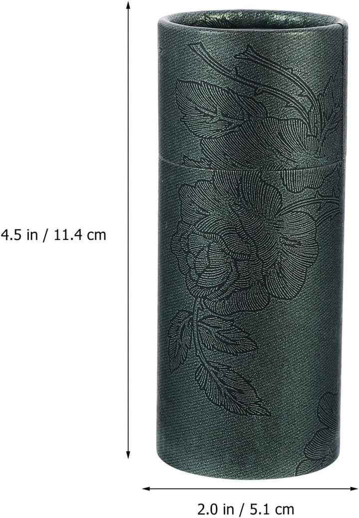 EXCEART ?therisches ?l Flasche Papierrohr 20 Stücke Runde Kraftpapier Behälter Röhren Papiertüten Le