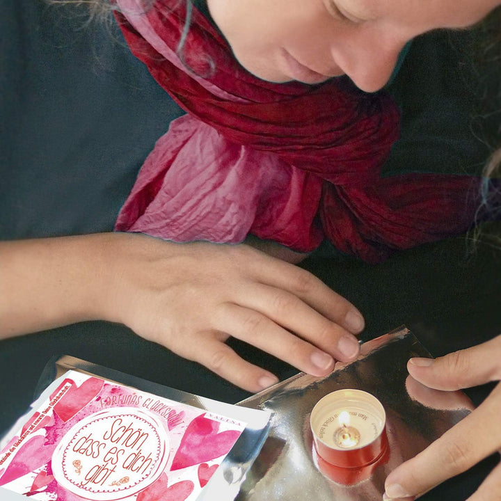 Valina Fortunas Glückslicht/Bild/Herzen/Schön, DASS es Dich gibt / 10er-Set