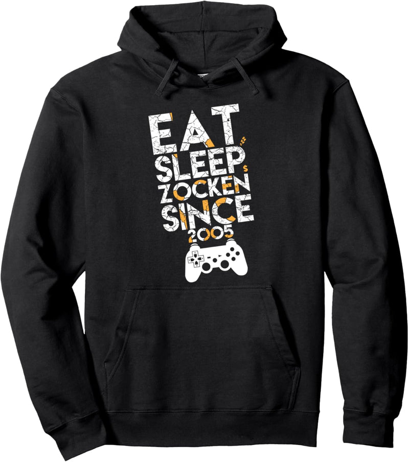 Gamen Zum Geboren Controller Jungs Konsole Zocken Computer Pullover Hoodie