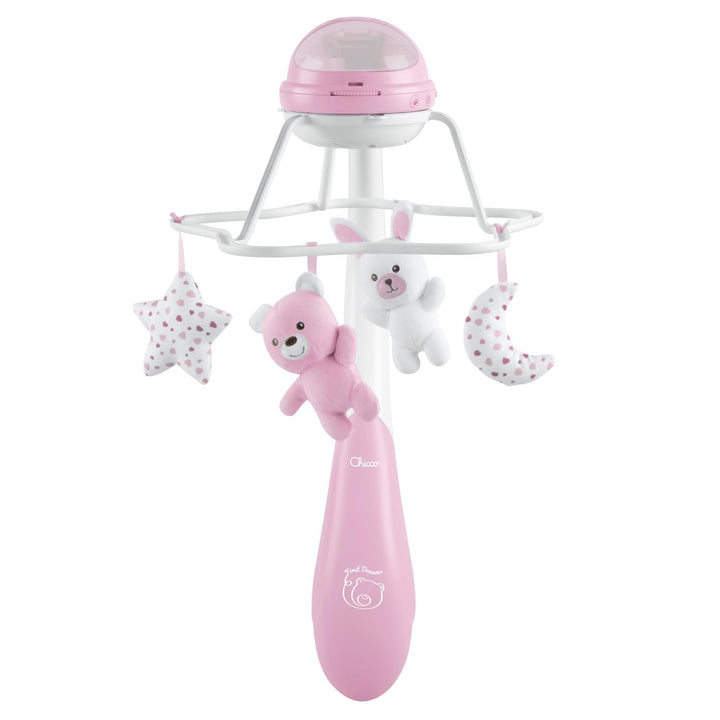 CHICCO First Dreams Rainbow Musical Karussell, 3in1 Neugeborenen Karussell mit beruhigenden Melodien