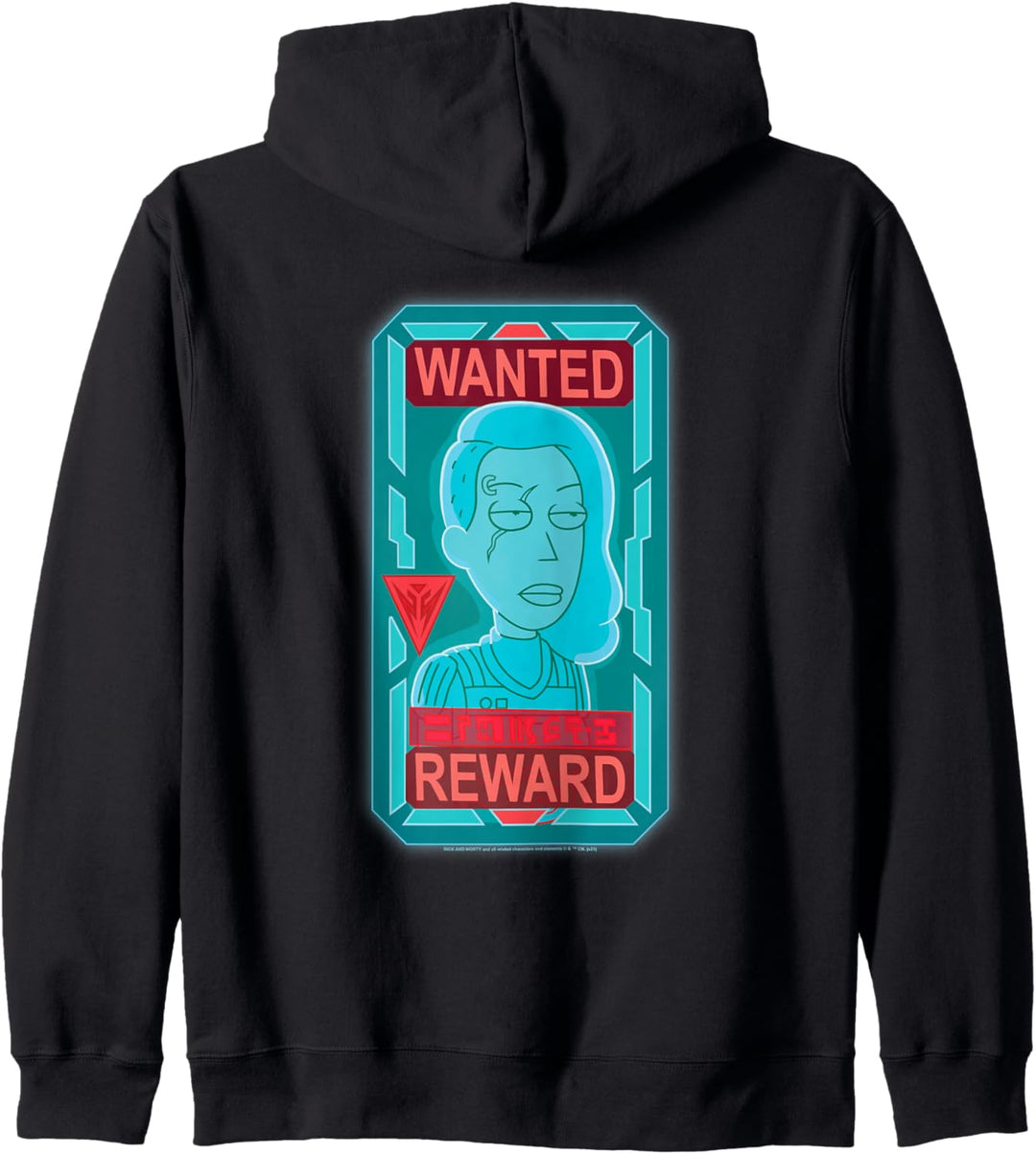 Rick and Morty Wanted Beth Kapuzenjacke