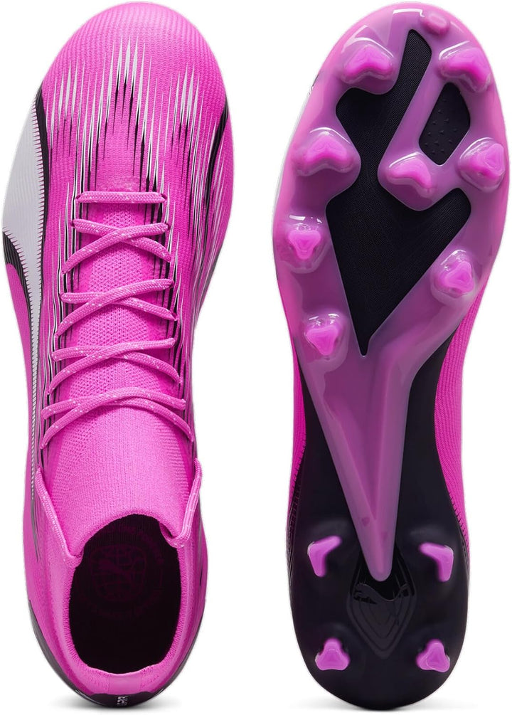 Puma Herren Ultra Pro Fg/AgFussballschuh 39 EU Poison Pink Puma White Puma Black, 39 EU Poison Pink