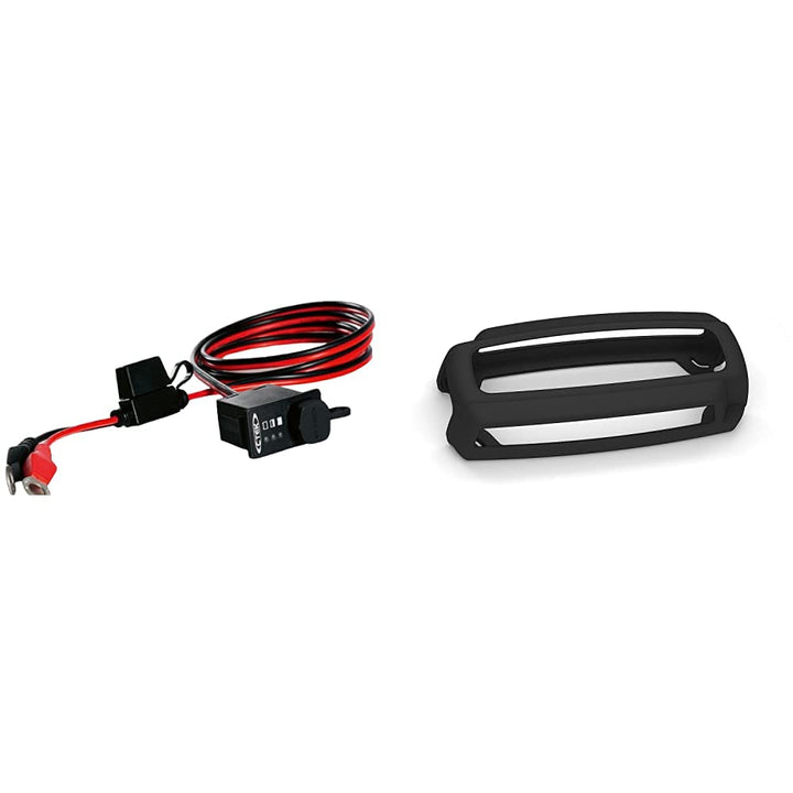 CTEK M8 Comfort Indikator Panel Direct Connector mit Status Lichter, 3,3 m &amp; Protect Bumper: Rutschf