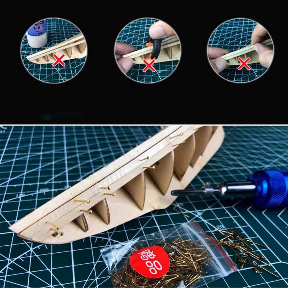 Nageldrücker Nagler Für Kleine Nägel，Nageldrücker Modellbaufaller Nageldrücker Segelboot-Modellierun