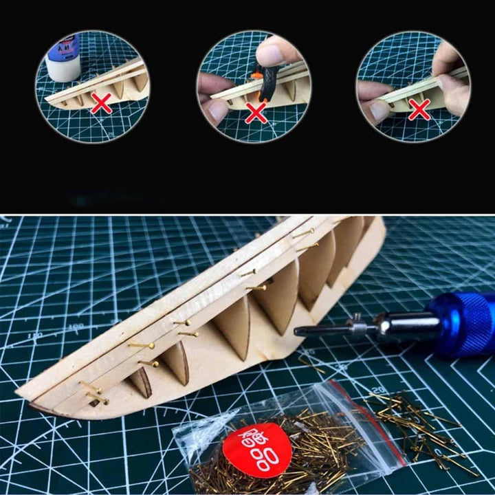 Nageldrücker Nagler Für Kleine Nägel，Nageldrücker Modellbaufaller Nageldrücker Segelboot-Modellierun