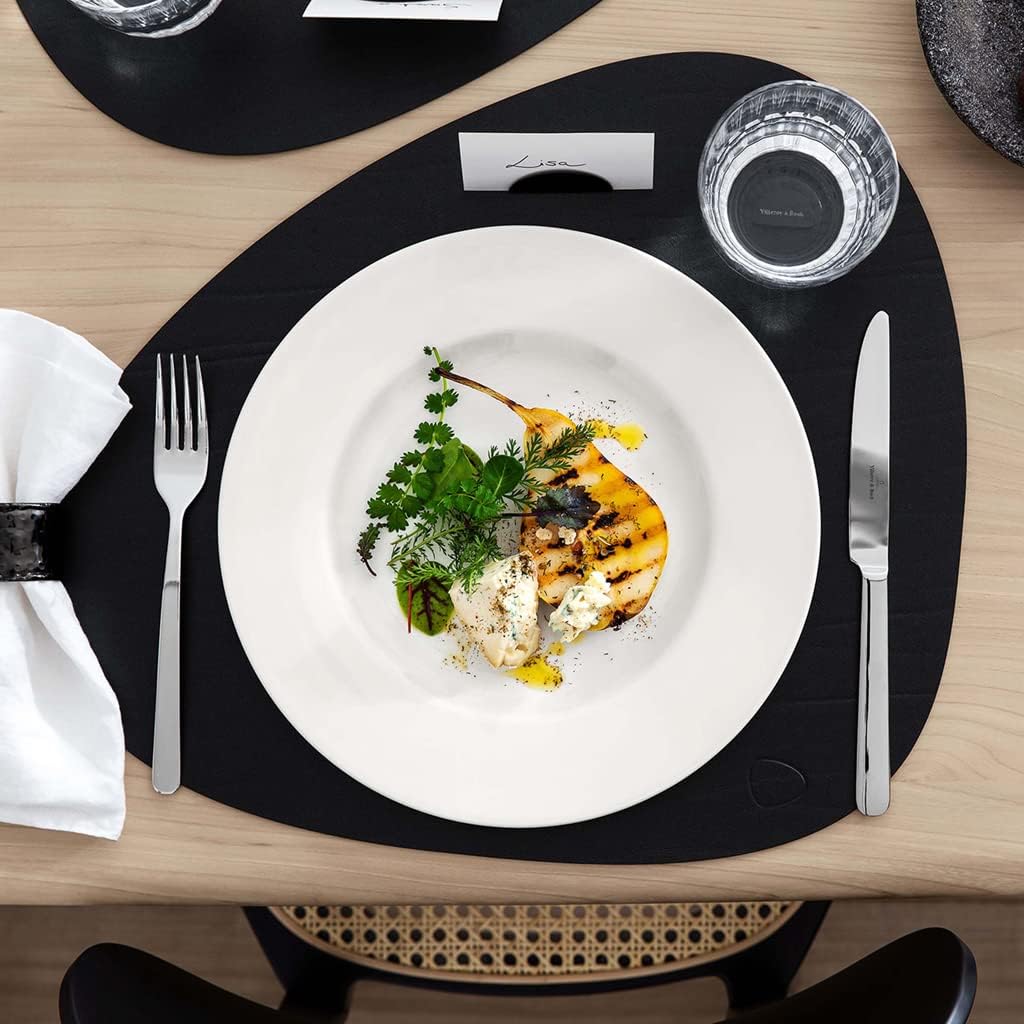 Villeroy & Boch – Twist White Speiseteller 27 Cm Weiss, Spülmaschinenfest, Mikrowellensicher, Teller