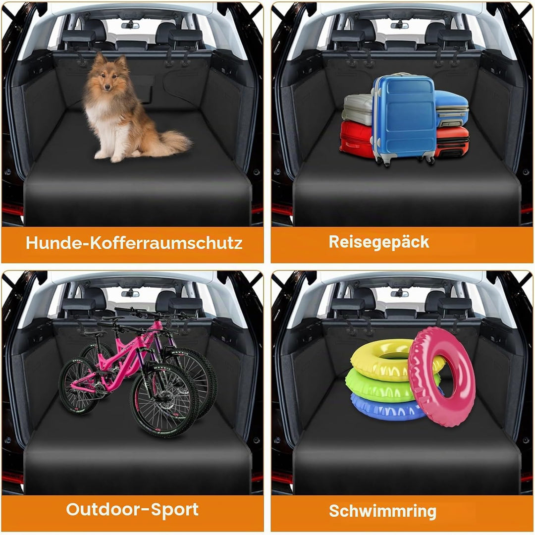 Lydonberg Kofferraumschutzmatte für Hunde, universell, rutschfest, wasserdicht, für den Rücksitz, st