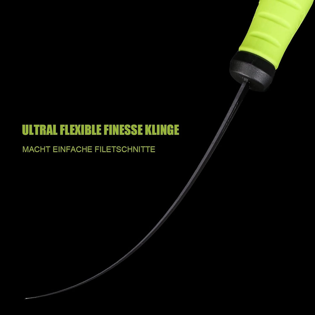 Seaknight Angelmesser 5" 7" 9" Rasiermesser scharfe Edelstahlklinge Filetmesser Rutschfester Gummigr