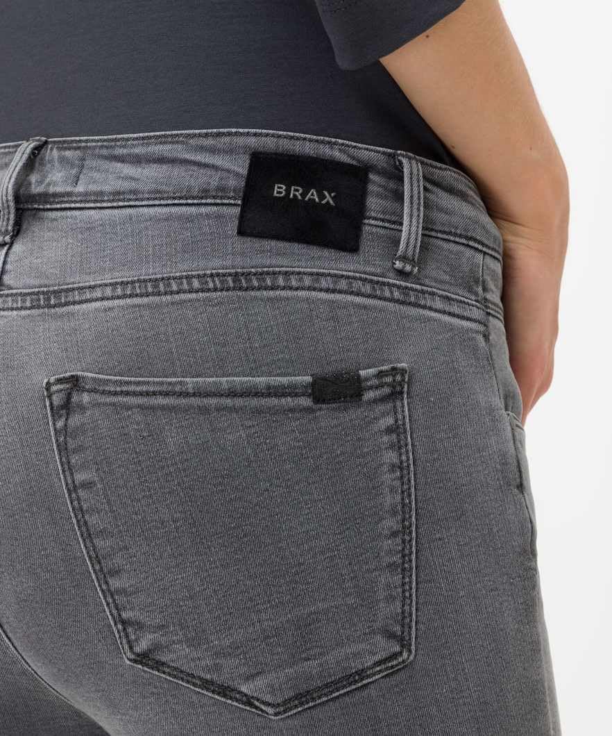 BRAX Damen Style Shakira Revolution Free to Move Blue Planet Jeans 29W / 32L Grau (Used Light Grey 0