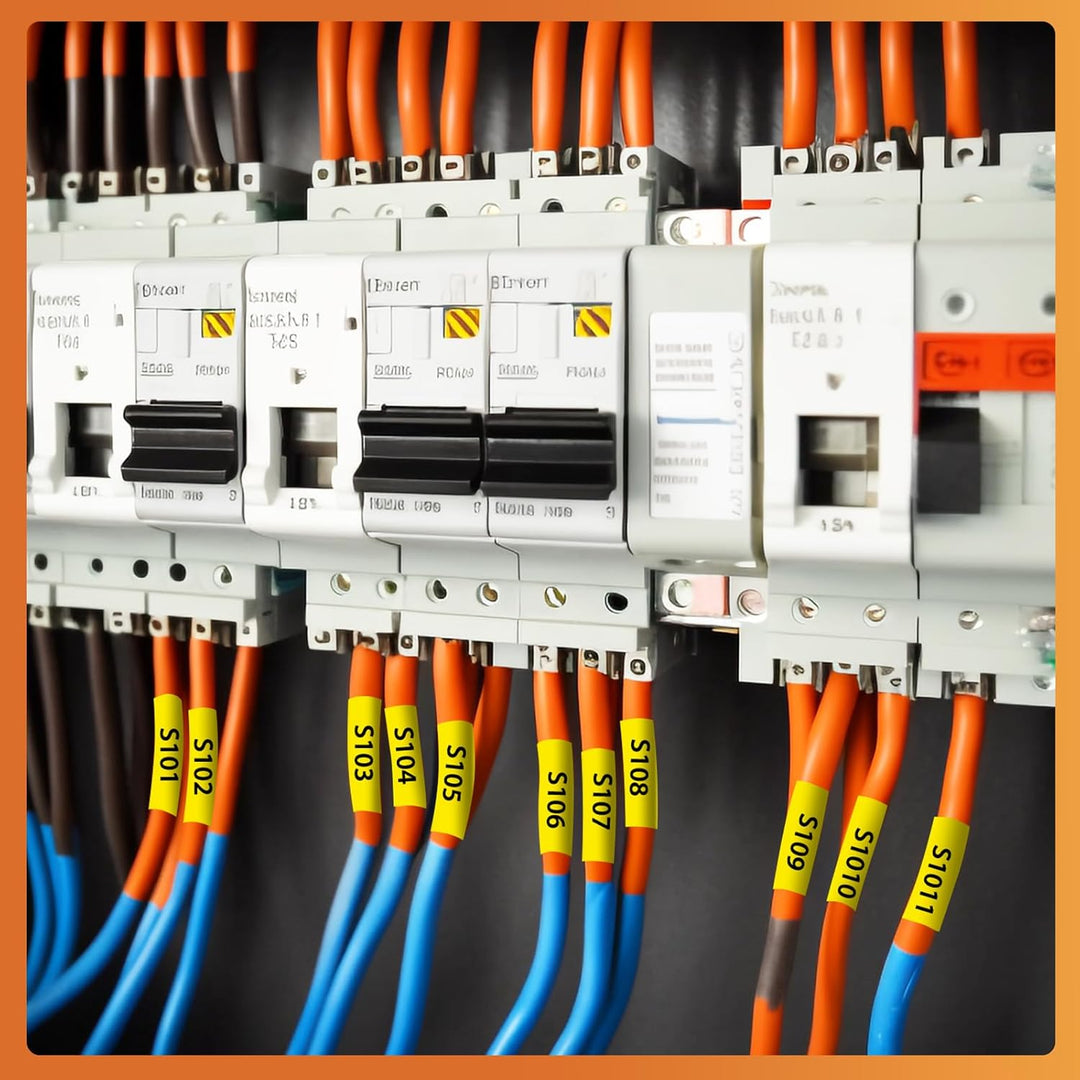 3x Kompatibel für Brother Ptouch HSe-631 HSe631 HS-631 HS631 11.7mm Schwarz auf Gelb Wärmeschrumpfro