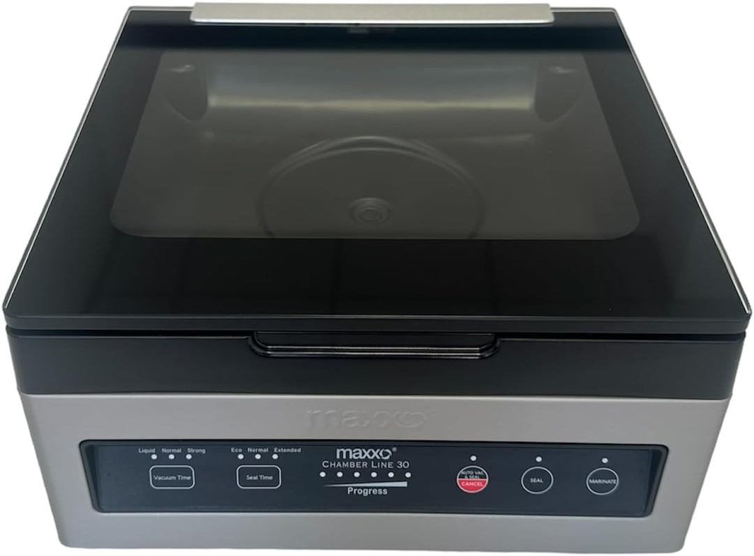 Maxxo VM ChamberLine 30 Kammervakuumierer 2.5 l Profi Vakuumierer für Flüssigkeiten 40 litre/min + 3