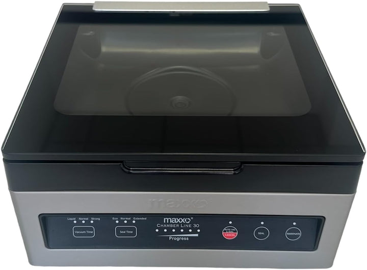 Maxxo VM ChamberLine 30 Kammervakuumierer 2.5 l Profi Vakuumierer für Flüssigkeiten 40 litre/min + 3
