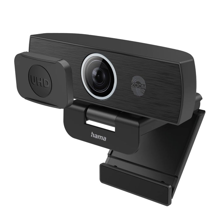 Hama Externe Kamera für Laptop (Webcam mit Mikrofon Kamera PC mit 2160p 4K Webcam TV, PS5 MacBook US