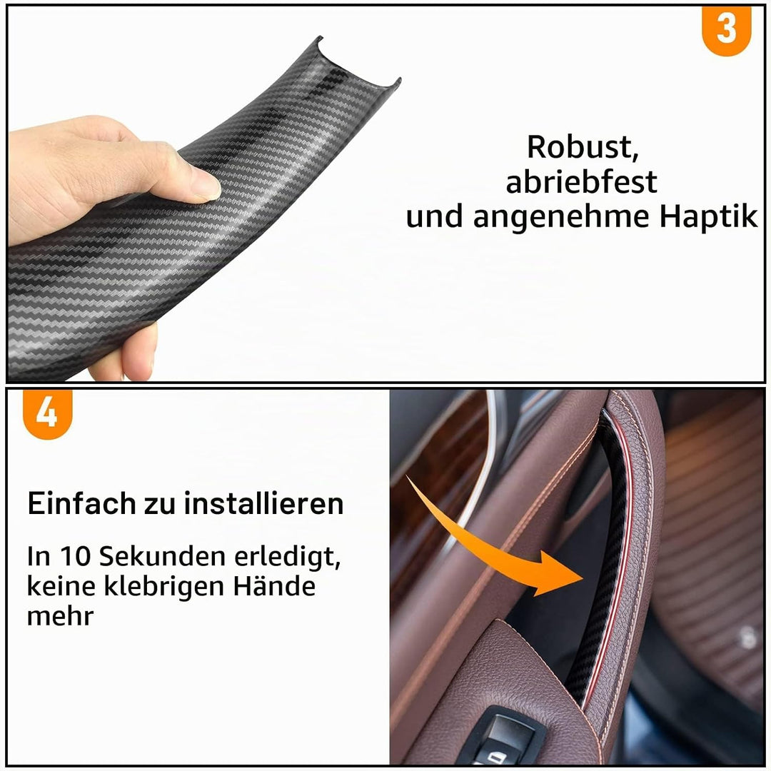 TTCR-II 3PCS Türgriff Innen Kompatibel Mit Türgriffe BMW X3 F25 2010-2016,X4 F26 2014-2017,Türgriffa