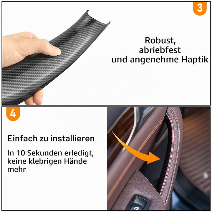 TTCR-II 3PCS Türgriff Innen Kompatibel Mit Türgriffe BMW X3 F25 2010-2016,X4 F26 2014-2017,Türgriffa