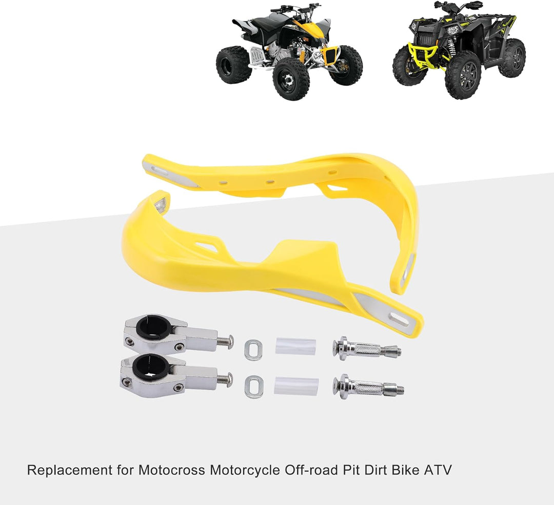 GOOFIT 1" Aluminium-Legierung Lenkerhandbürste Guards Schutzhandschützer Kit Ersatz für Motocross-Mo