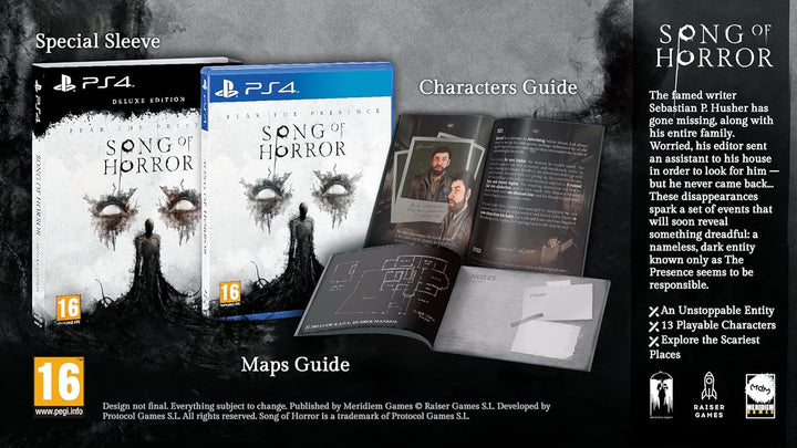 Song of Horror Deluxe Edition PS4 - Deluxe Edition