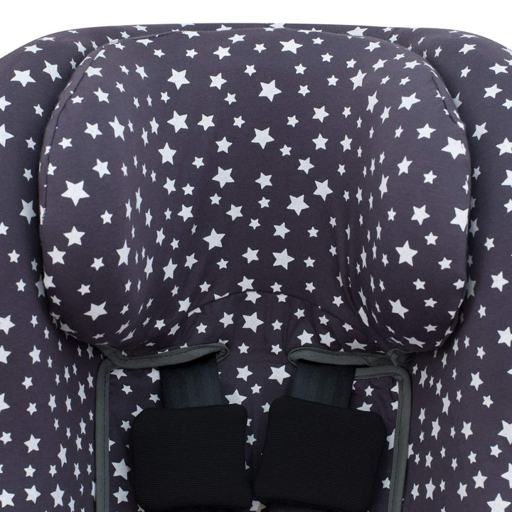 JYOKO KIDS Bezug für Autositz kompatibel mit Bugaboo Nuna by Turtle, aus Baumwolle (Winter Sky), Win