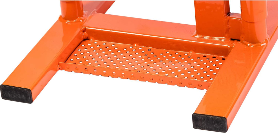 Hi-Q Tools Montageständer Motorrad Ständer Motorradheber Hubständer Enduro/Cross 30-38cm, Unisex, En