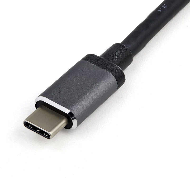 StarTech.com DKT30CHVAUSP USB-C-Multiport-Adapter (HDMI oder VGA, 100 W PD, angeschlossenes 30-cm-Ho