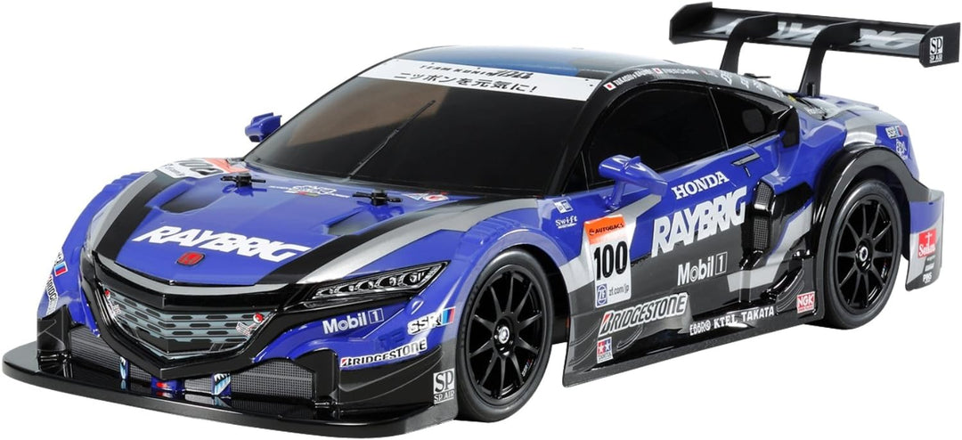 TAMIYA 300058599 58599 TT-02 Raybrig NSX Concept-GT Brushed 1:10 RC Modellauto Elektro Strassenmodel