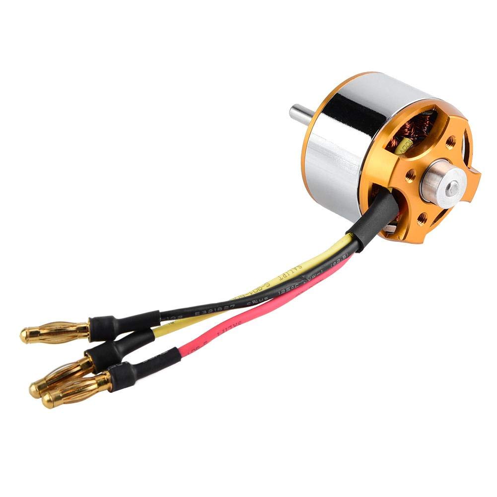 Dilwe RC-Motor, Motor-2814 1000 / 1400KV 2kg Schub 3-4S Motor für Starrflügel-RC-Flugzeug(1000 kV),