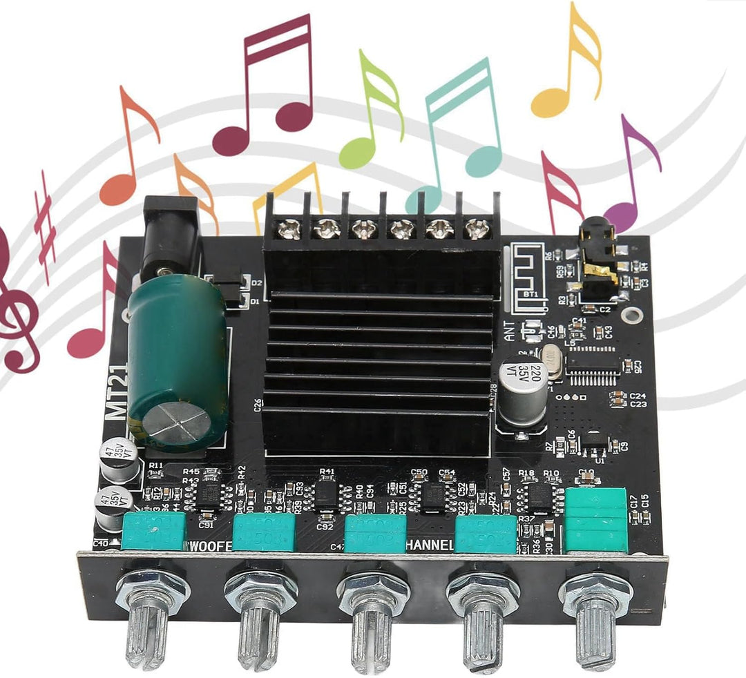 Bluetooth-Verstärker Bluetooth-Modul 2.1 PCB Zkmt21 Bt-Verstärkerplatine Hochleistungs-Sound-Stereo-