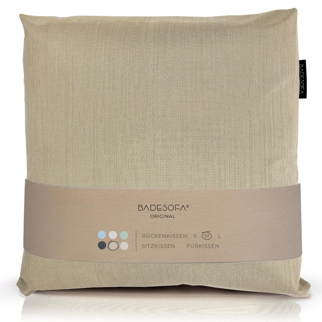 BADESOFA® Badewannen-Kissen M | Premium-Qualität | Bequemes Wannen-Kissen | Made in EU | Badewanne-K