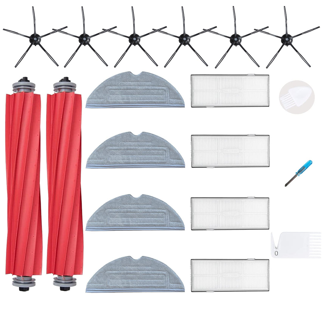 Loveco Zubehör Ersatz Kompatibel für Roborock S7 S7 Plus S7 MaxV S7 MaxV Ultra Roboter Staubsauger,2