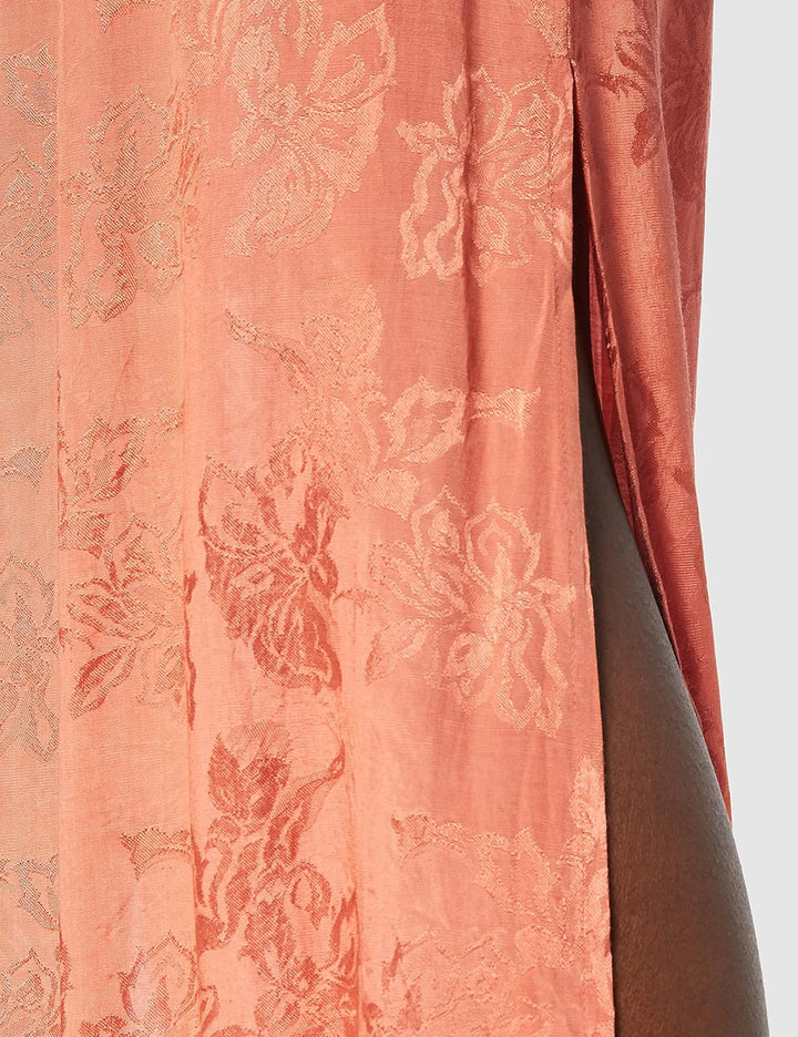 SPARKZ COPENHAGEN Damen Tia Long Dress Kleid M Orange (Terracotta ), M Orange (Terracotta )