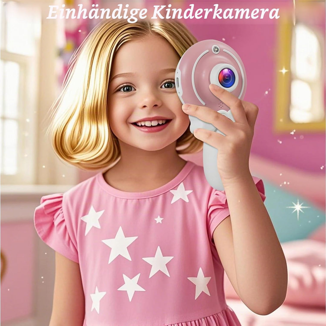 Princess Magic Wand Kamera für Mädchen Alter 3-12 | Kinder Digitalkamera mit 48MP Foto &amp; 1080P Video
