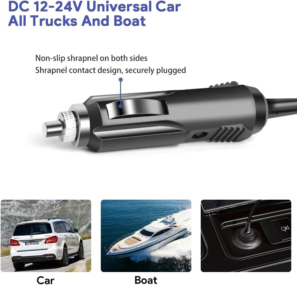 KFD 65W DC 12V-24V USB-C KFZ Netzteil Autoladekabel Laptop Ladegerät PC Car Charger für Lenovo HP Ma