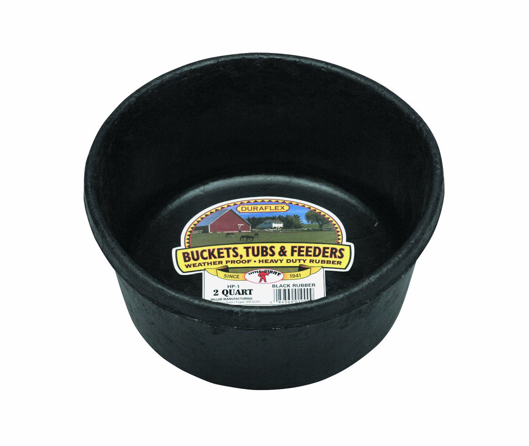 Miller Manufacturing hp-1 2-Quart Gummi Feed Pfannen 2 quart, 2 quart