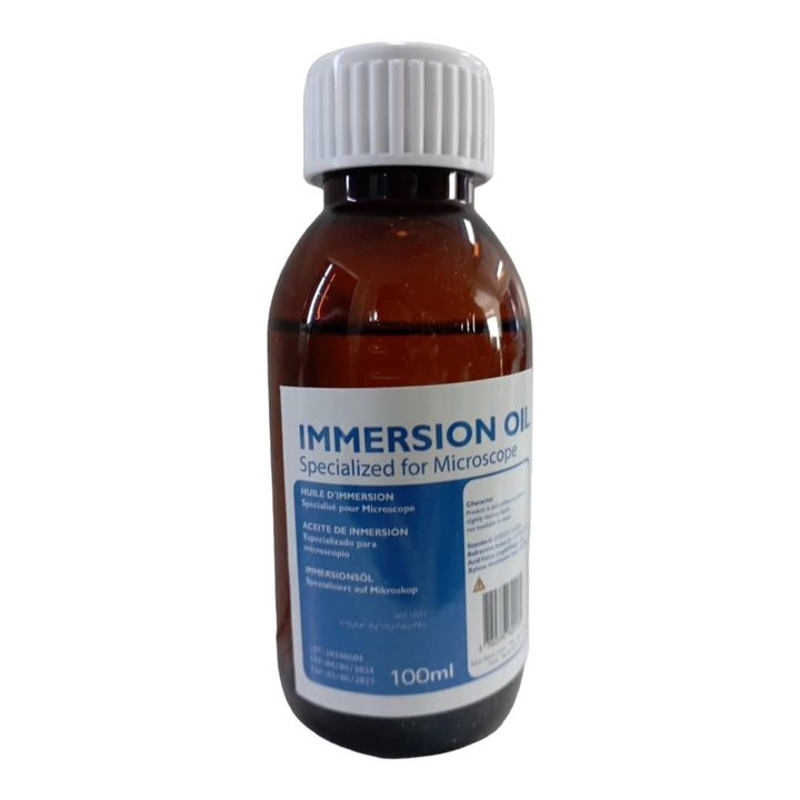 RMY - Eintauchöl für Mikroskope, 100 ml – Kompatibel mit Allen Marken und Mikroskop-Arten – Hochwert
