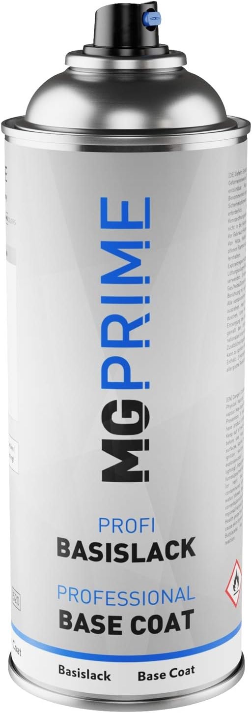 MG PRIME Autolack Sprühdosen Set für Ford 3CYCWWA / PN3BH0 / E Ink Blue Metallic/Atlantik Blau Metal