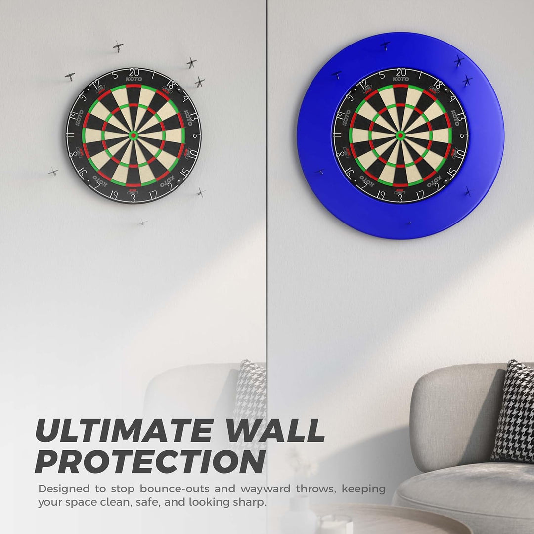 KOTO - King Pro Surround Dartset, 3 Barrels, 2 Sets Flights, 2 Sets Shafts (Short &amp; medium), Dartwal