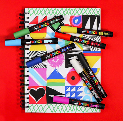POSCA - PC-5M - Farbmarker-Kunststifte - 1,8–2,5 mm - 8er-Set in Geschenkbox (Classic Set (B)), Clas