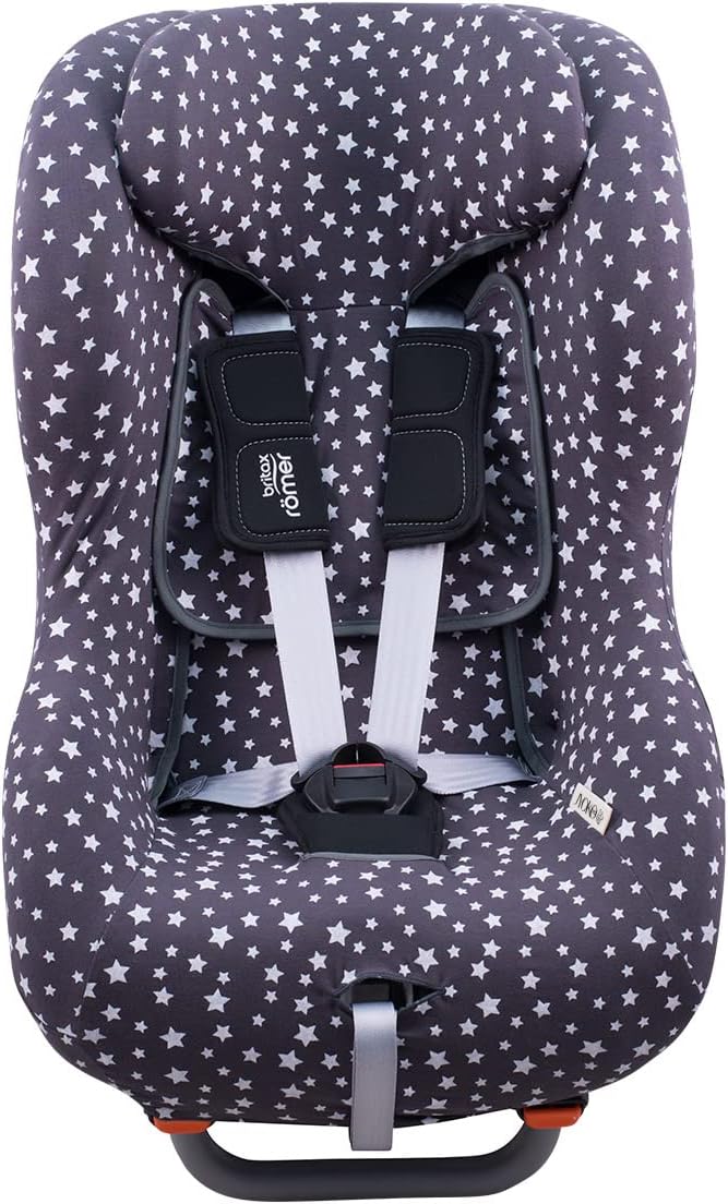 JYOKO KIDS Bezug kompatibel mit Romer Britax Max Way Plus (Winter Sky), Winter Sky