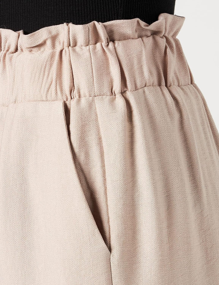 Naf Naf Damen Klassische Hose 40 Beige, 40 Beige