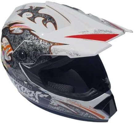 Kinder Crosshelm Mejia – Motorradhelm für Kinder, ABS-Schale, robuster Kinderhelm für Downhill, Quad