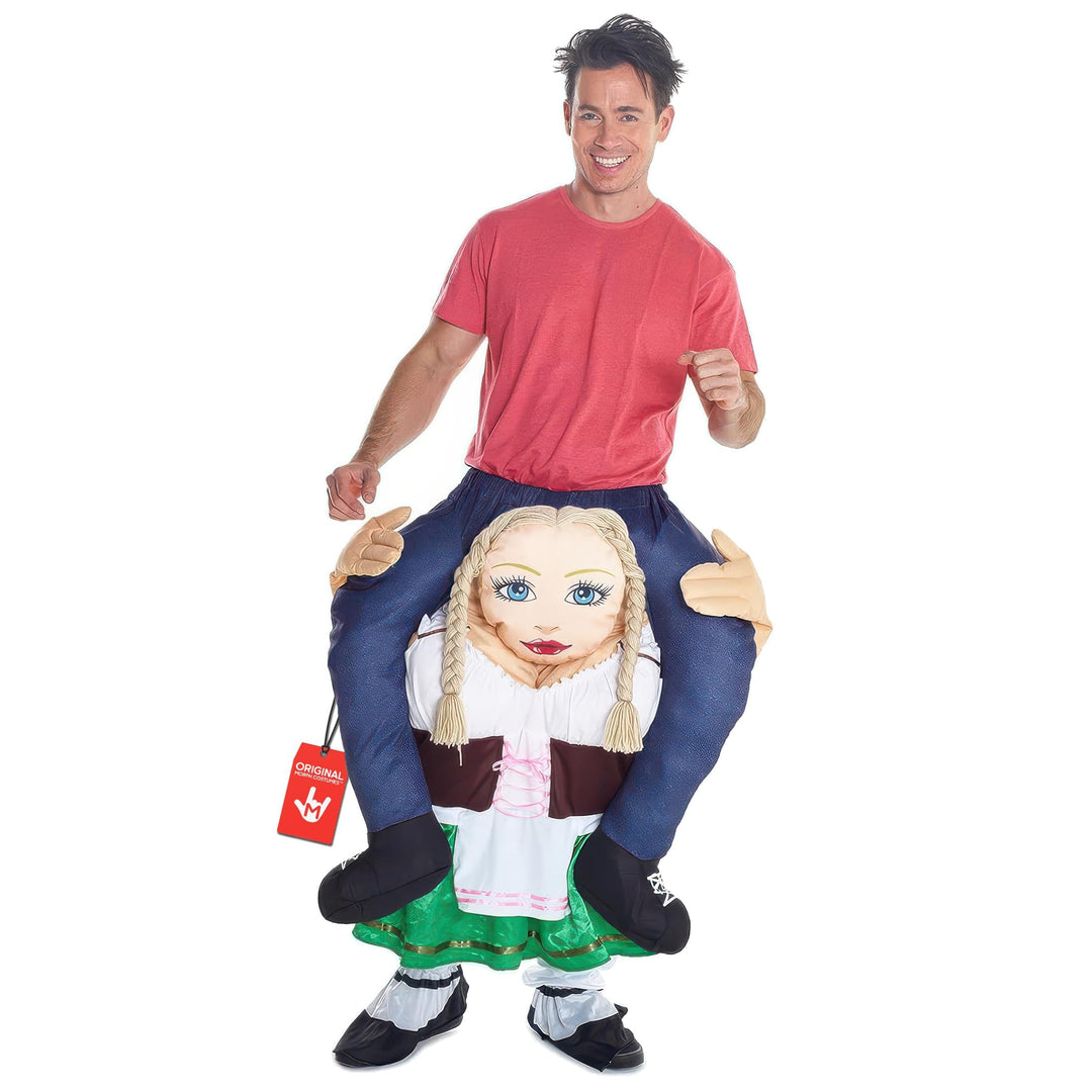 Morph MCPBGB Huckepack Kostüm Costumes, Oktoberfest, Einheitsgrösse, Oktoberfest