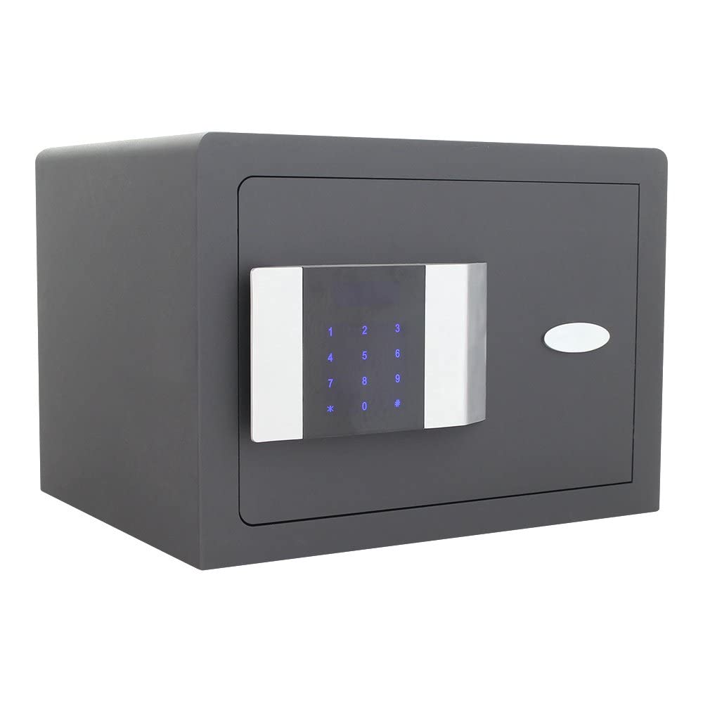 Profirst Möbeltresor Hestia 250 Elektronikschloss Notöffnung LED Touchscreen Innenbeleuchtung Anthra