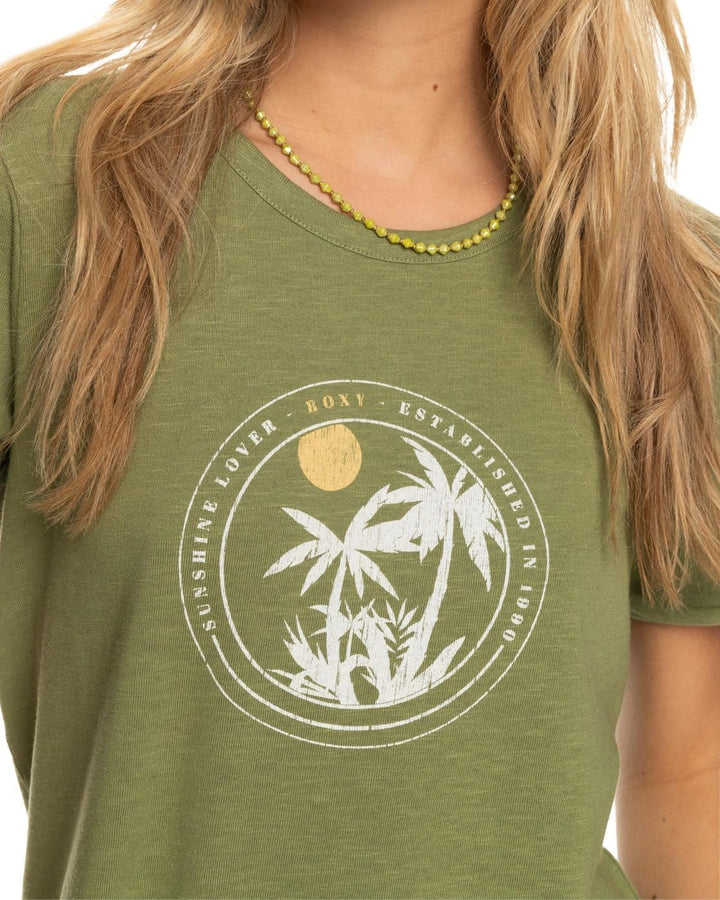 Roxy Damen Ocean After Bluse (1er Pack) S Loden Green, S Loden Green