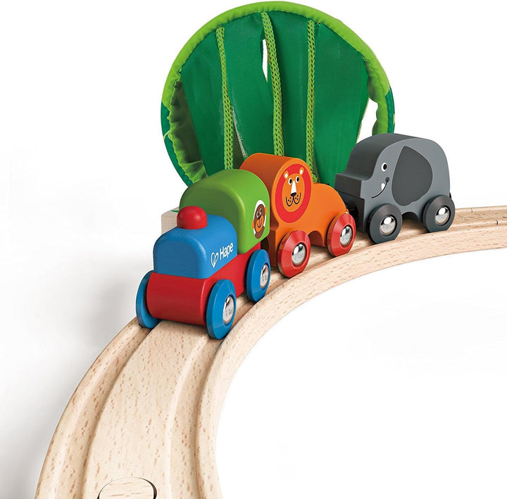 Hape E3800 - Railway Spielzeug - Dschungelzug-Set