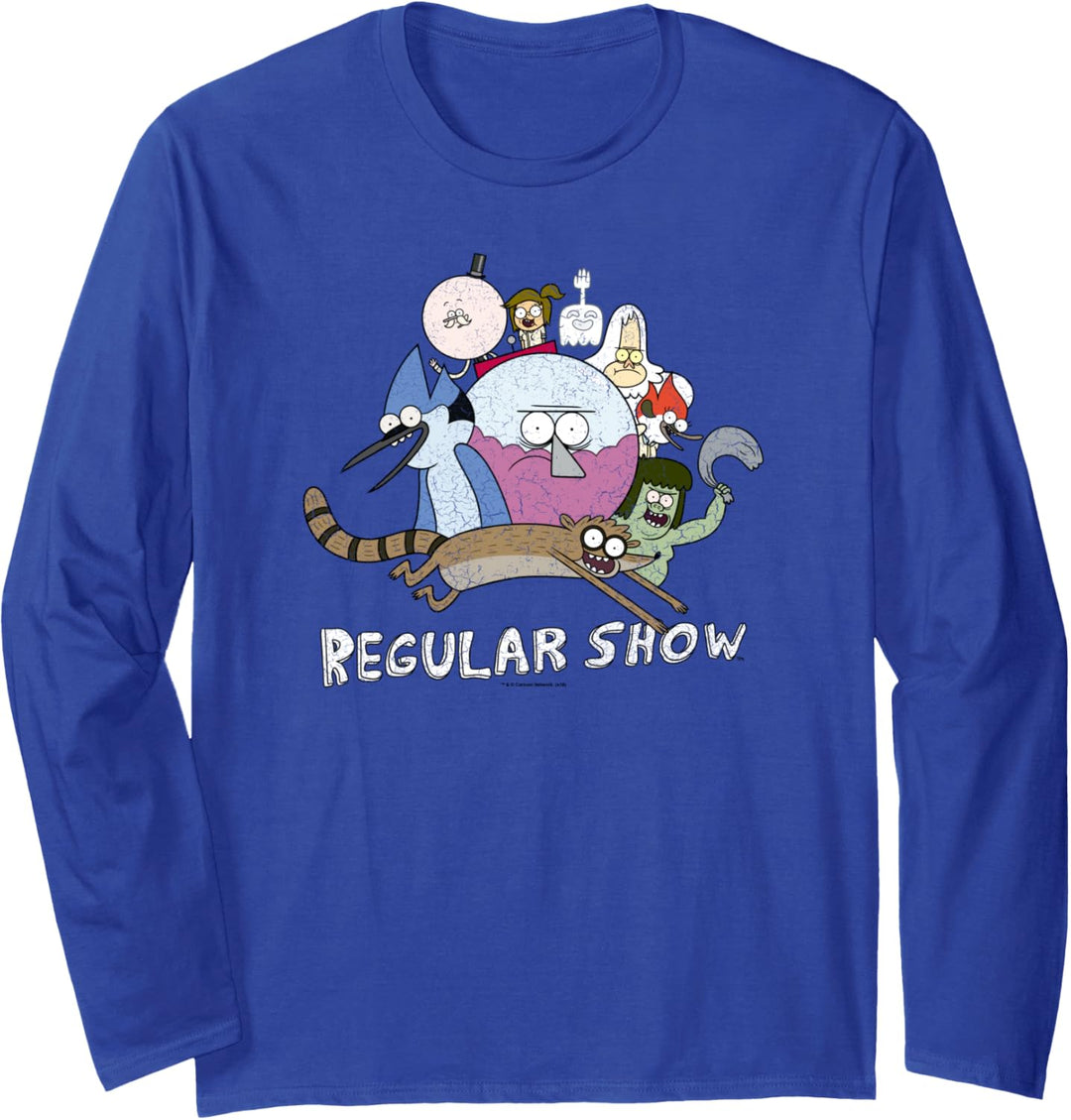 Regular Show Surrounding Benson Langarmshirt