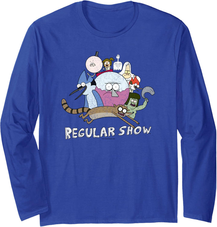 Regular Show Surrounding Benson Langarmshirt
