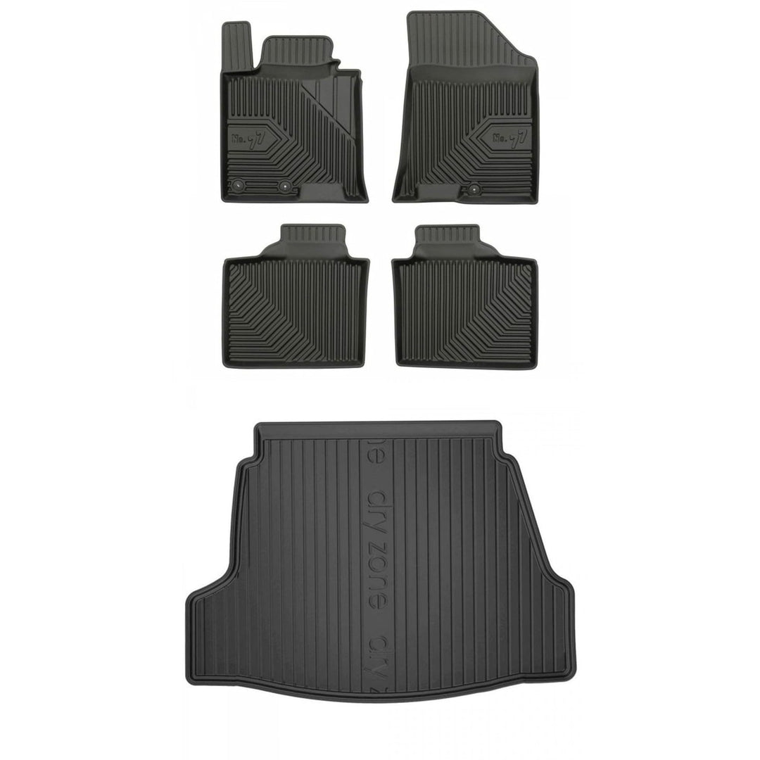 Satz Fussmatten und Gummimatte für Hyundai i40 ab 2011