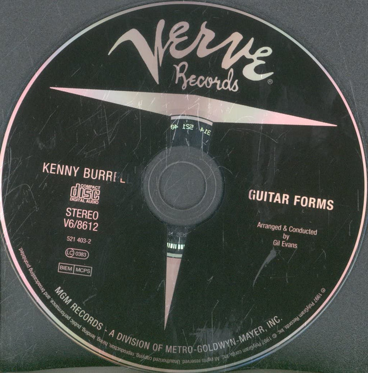 Guitar Forms, Audio-CD