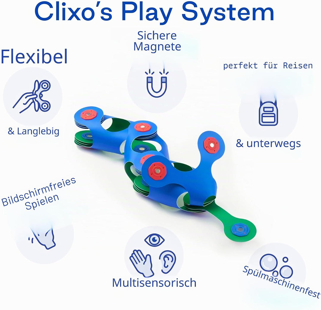 Clixo Itsy grün & blau